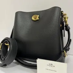 美品✨コーチ　ウィロウ　2way ショルダーバッグ　ハンドバッグ　C金具　レザー