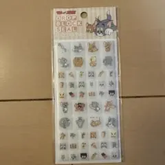 ドロップブロックシール　トムとジェリ-