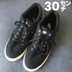 【NIKE ナイキ】キャンパス　スニーカー　　黒　30センチ