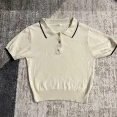 mysa closet ポロシャツ 半袖 ホワイト