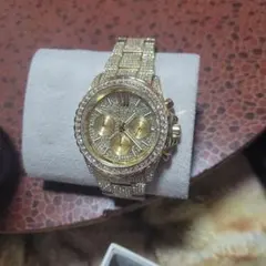 Michael Kors ゴールド クロノグラフ腕時計