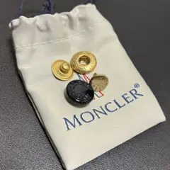 MONCLER 付属 純正 スペアボタン スナップボタン ダークネイビー