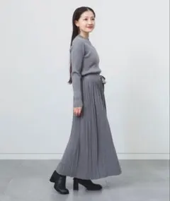 BEAMS セットアップニットワンピース