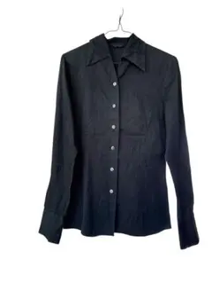 ブラウス 長袖 黒