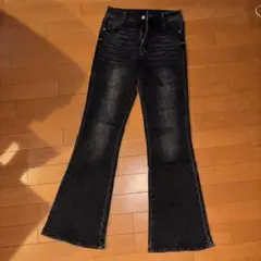 フレアパンツ デニム