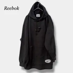 【リーボック】プルオーバーパーカー 長袖 フーデッドトレーナー スウェット 古着