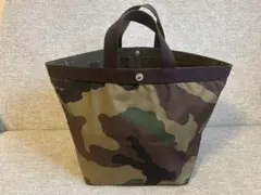 【Herve Chapelier/エルベシャプリエ】舟型トートL 迷彩725Wのサムネイル