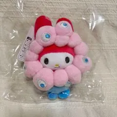 大阪万博 マイメロミャクミャク カラビナ付きキーホルダー