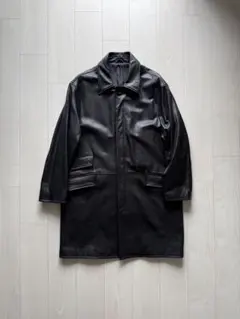 25aw YOKE LEATHER BALMACAAN COAT サイズ3のサムネイル