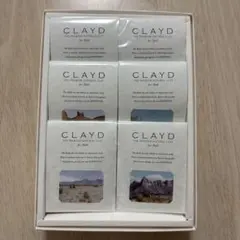 CLAYD プレミアムナチュラルクレイ 入浴剤 6個入り