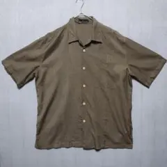 STACY ADAMS 2515 レーヨン オープンカラーシャツ XXL