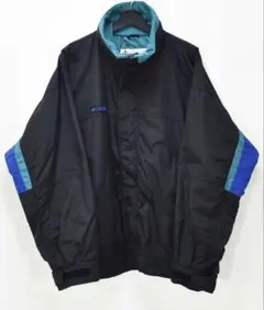 Columbia Bugaboo マウンテンパーカー L 黒/青/緑