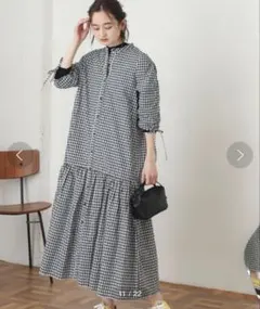 SENSE OF PLACE ギンガムチェック　ワンピース