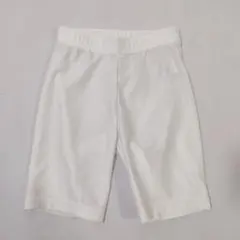 ハーフレギンス　タイツ　スパッツ　ジュニア　150 ホワイト