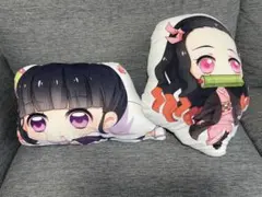 鬼滅の刃 ちびキャラクッション 2個セット