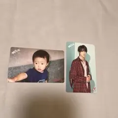 M!LK 曽野舜太 こんなに大きくなりましたトレカ トレカ　2枚セット