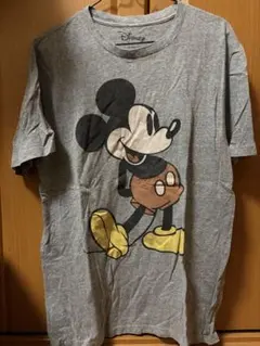 ミッキーマウス グレー Tシャツ