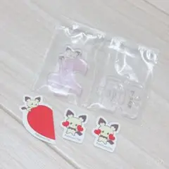 m*o様 ポケピース アクリルスタンド フレークシール ピチュー