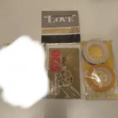 【新品未開封】嵐　会場限定グッズ（黄　二宮和也）3点セット