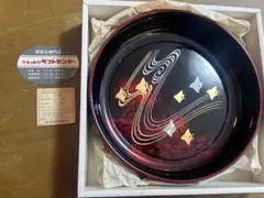 平安象彦 春陽 高杯干菓子器 木箱径￼19.8×高9.5×底9.5cm 茶道具