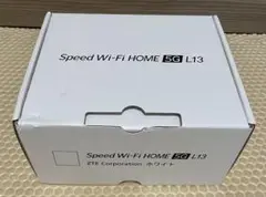ZTE Speed Wi-Fi HOME 5G L13 ホワイト