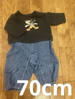 MARKEY'S BIG FIELD ミッキーロンパース 70cm