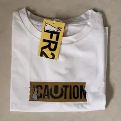 FR2 CAUTION Tシャツ ホワイト FRC635