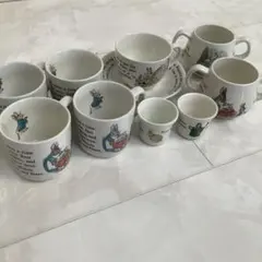 ウェッジウッド ソーサー マグカップ スープ他10点 セット ピーターラビット