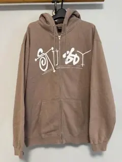 2026年最新】stussy ジップパーカー ブラウンの人気アイテム - メルカリ