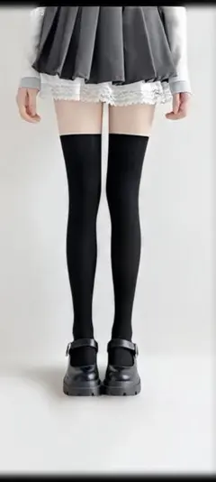 オーバーニー ソックス