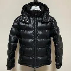 〔超美品〕モンクレール　MAYA マヤ　ブラック　サイズ0　5D7 納得の定番メンズダウンジャケット、MAYA（マヤ） - モンクレール
