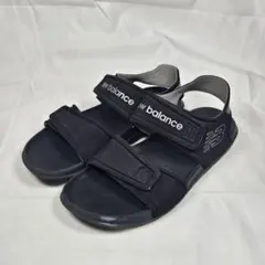 New Balance キッズ サンダル ブラック 20cm