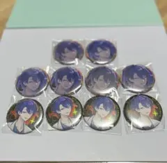 にじさんじ DMM スクラッチ 春崎エアル 缶バッジ にじさんじ - DMMスクラッチ にじさんじ 春崎エアル 缶バッジ3点の通販