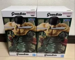 【ワンピース】Grandista ロロノア・ゾロ　フィギュア2体セット