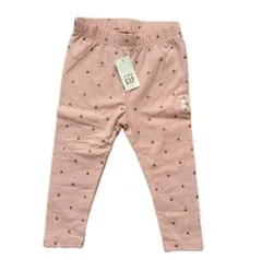 新品未使用タグ付き　GAP babyGAP ピンク　ドット　ラメ　レギンス　90
