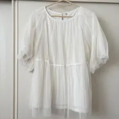 チュールトップス　レディースMサイズ