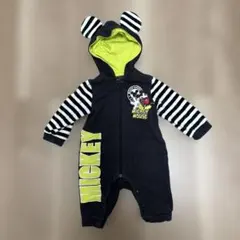 【着用一度だけ。美品！】BABYDOLL ミッキーマウス ロンパース 80