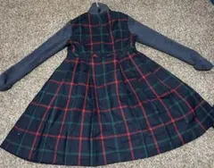 familiar チェック柄 ワンピース 120