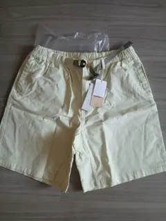 新品　GRAMICCI×UNFILO イエロー ショートパンツ XLサイズ　限定