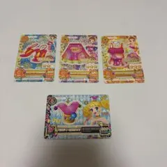 アイカツ トレーディングカード 4枚セット