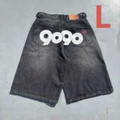 9090 OG Logo Painted Buggy Jorts - メルカリ