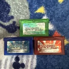 ゲームボーイアドバンス ポケットモンスター ルビー サファイア エメラルド DS