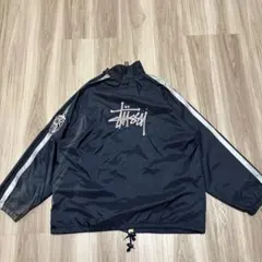 希少】old stussy sport紺タグ90sナイロンジップパーカー レア - メルカリ