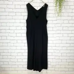 earth Ｖネックオールインワン　オケージョン　サロペット　Ｆ