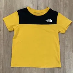 ノースフェイス　120 半袖Tシャツ イエロー/ブラック