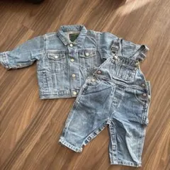 Classic baby gap デニムセット　6-12m