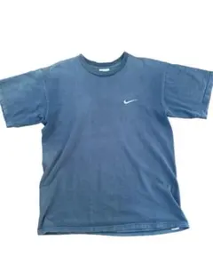 鬼フェード USA製 OLD NIKE ネイビー 90s ワンポイント