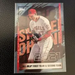 【希少】Topps MLBトレーディングカード　大谷翔平選手　2021MVP