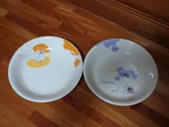 ムーミン 皿 2枚セット カレー・パスタ皿 未使用