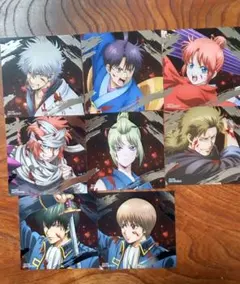 銀魂 アニメイトフェア 特典 カード 全種類セット